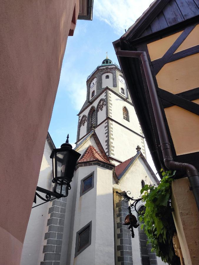 Goldrausch - Glanzvolle Ferienwohnung In Meissen Am Lutherplatz Eksteriør bilde