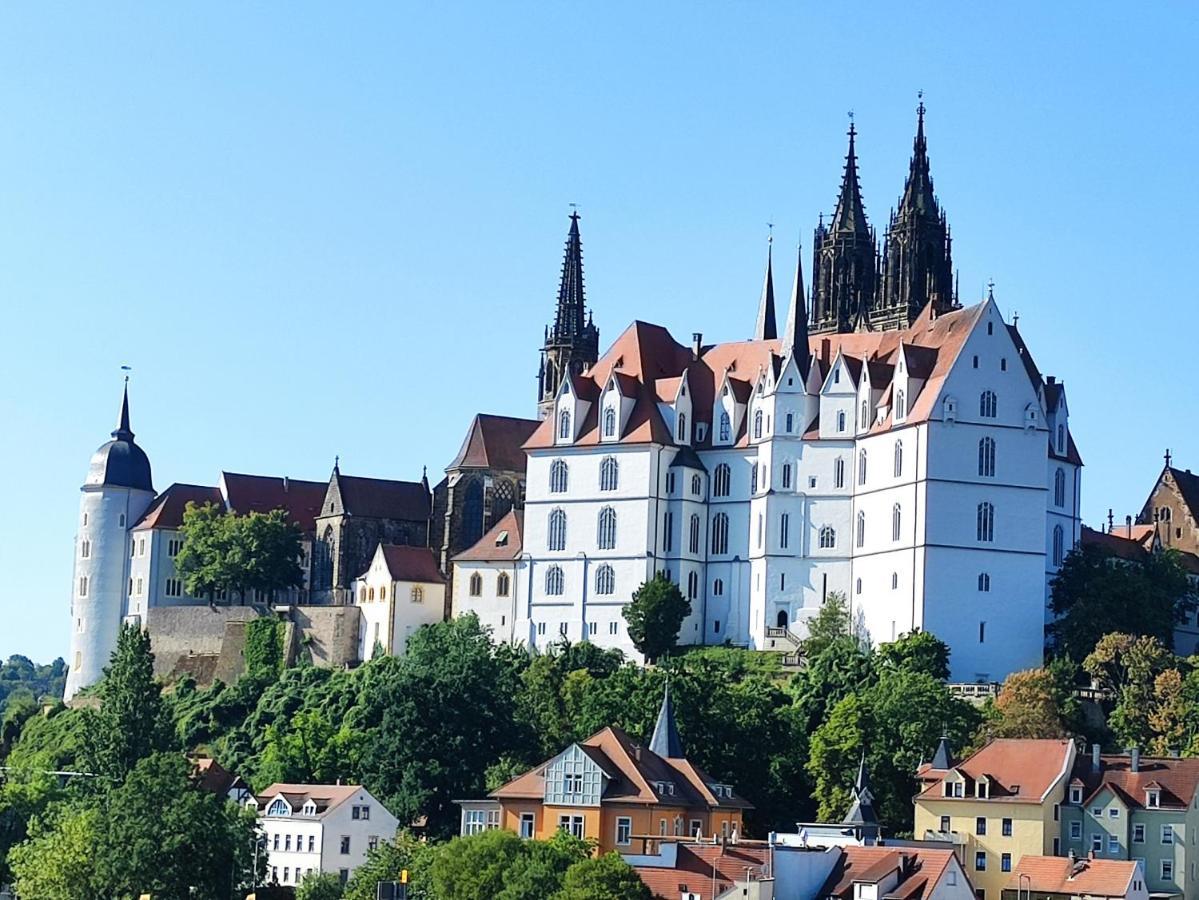 Goldrausch - Glanzvolle Ferienwohnung In Meissen Am Lutherplatz Eksteriør bilde